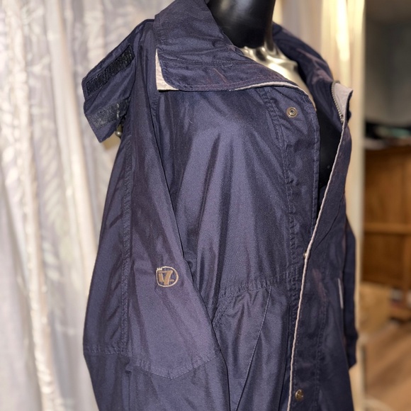 Vintage Line 7 RF Yachting Navy Windbreaker Jacket - L - Picture 3 of 16